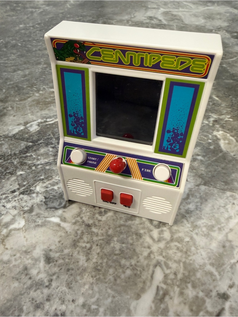 Atari Centipede Mini Tabletop Arcade Game Basic Fun 09547 Tested Works Retro